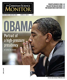 The cove of the Christian Science Monitor for April 26th, 2009.